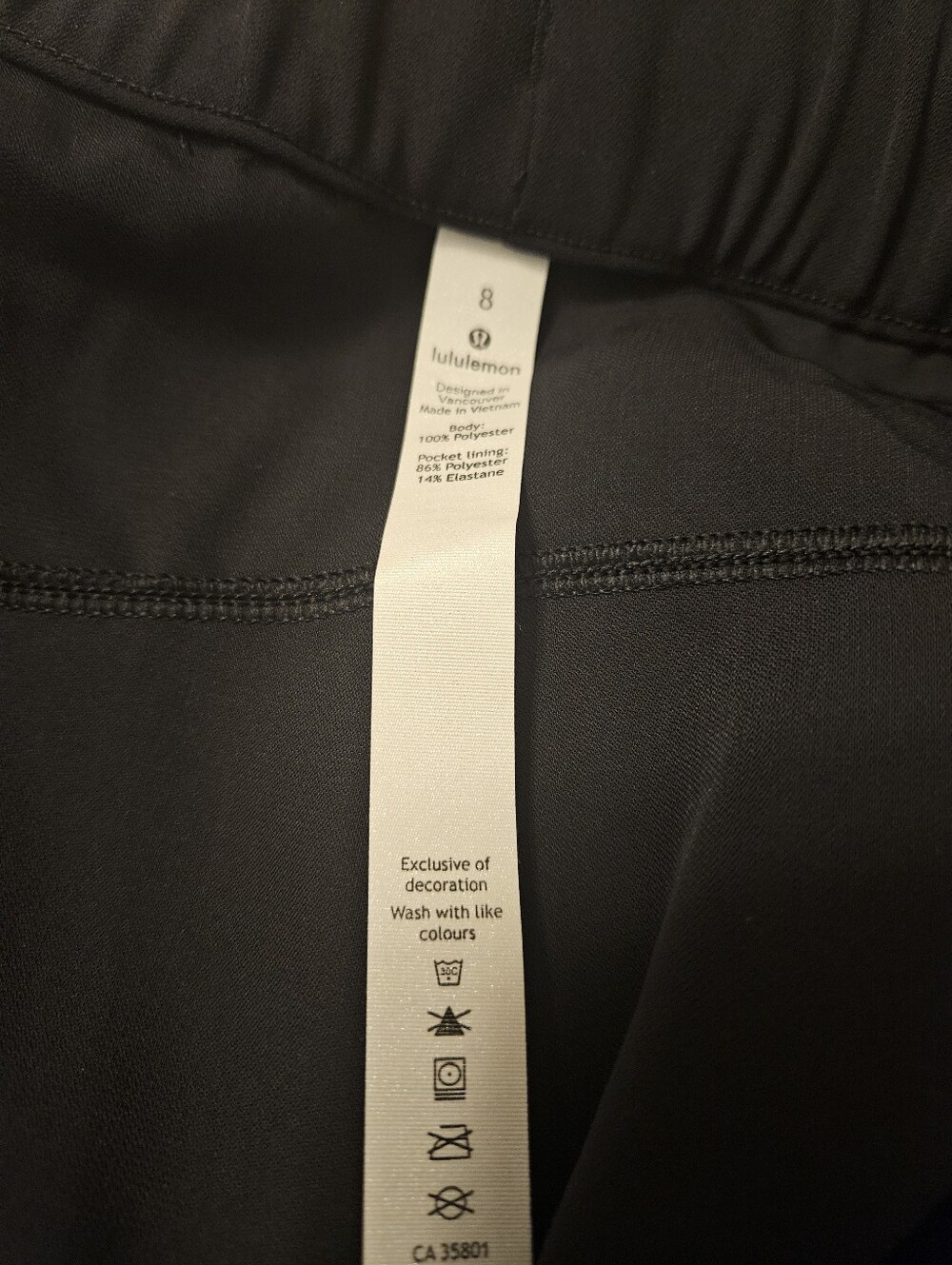 NWT - Lululemon On The Fly Pants - Full Length - Picture 3 of 5